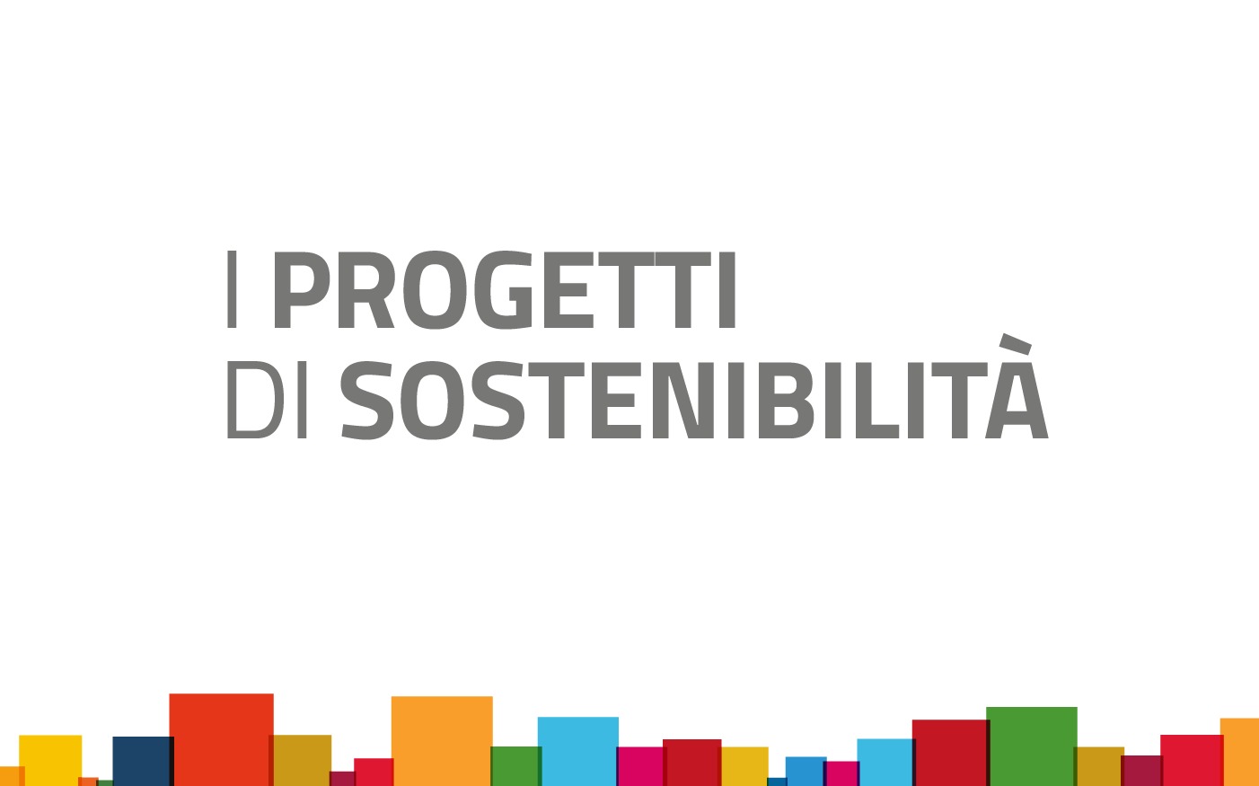 progetti sostenibilità